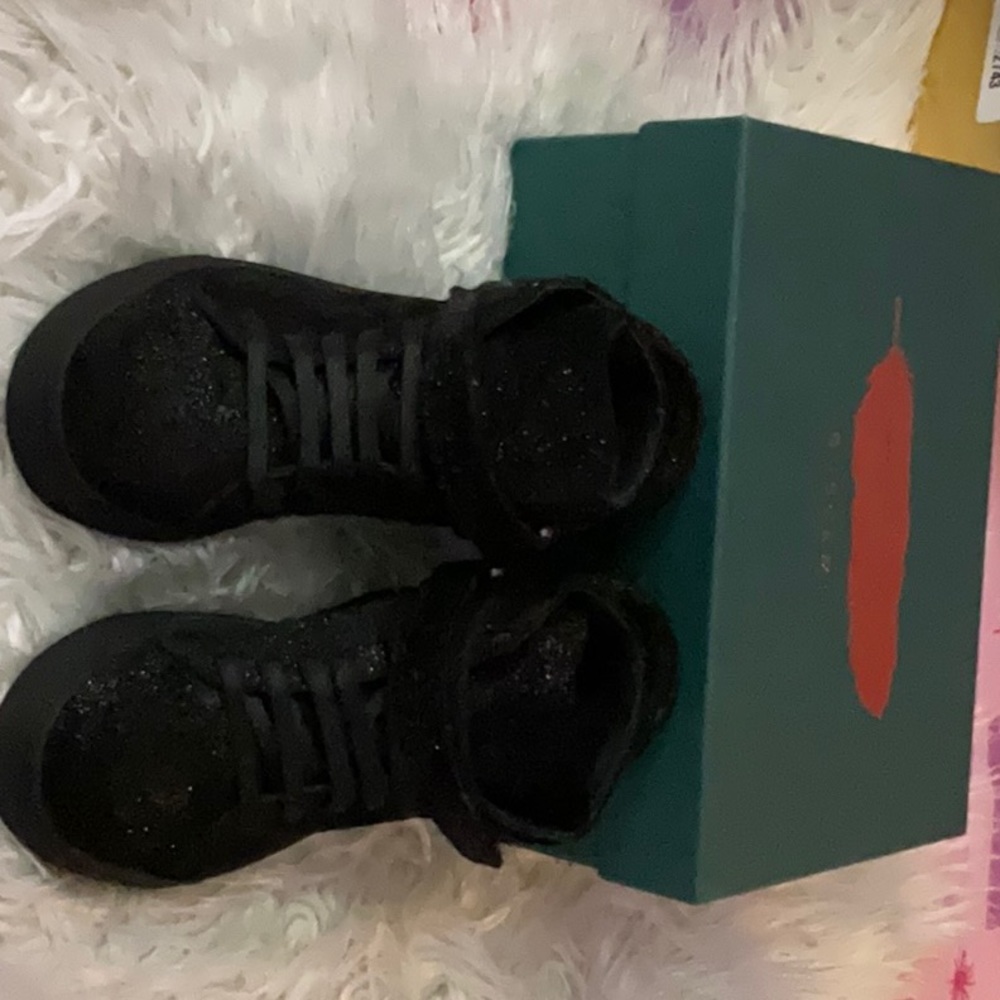 Buscemi kids strap high top sneakers
